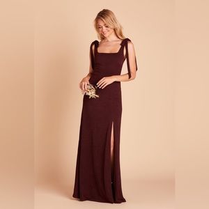 Alex Convertible Dress in Crepe Cabernet from Birdy Grey Size Small Bridesmaid